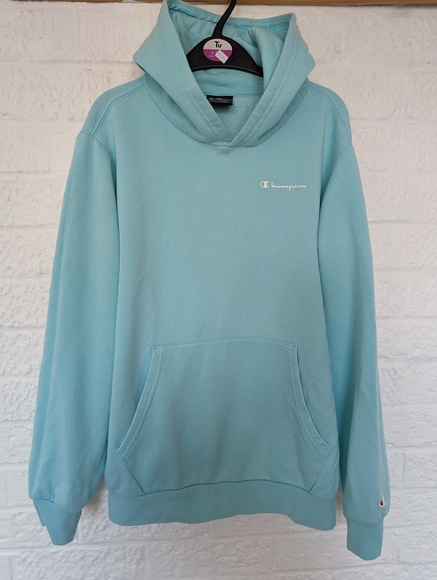 Other - Youth Champion Hoodie - Age 13-14 - Teal - Cotton - P2P 20.5"